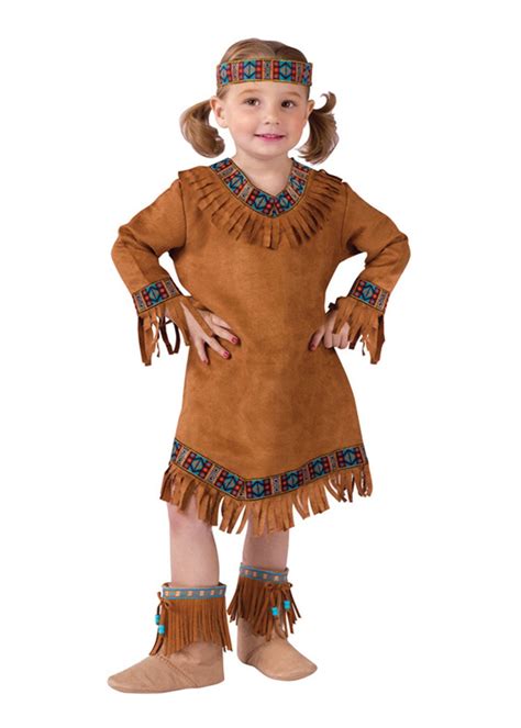 native american costume girl s party on