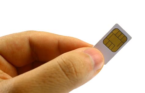 Sim Card In Hand Png Image