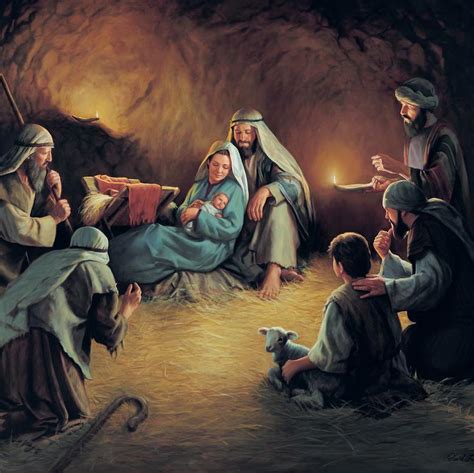 Lds Nativity Art