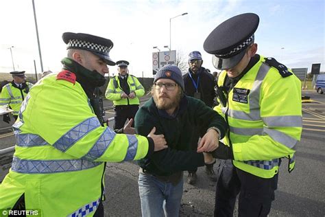 Fifteen Arrested After Campaigners Against Heathrow Expansion Run Onto M4 And Lie Down Daily