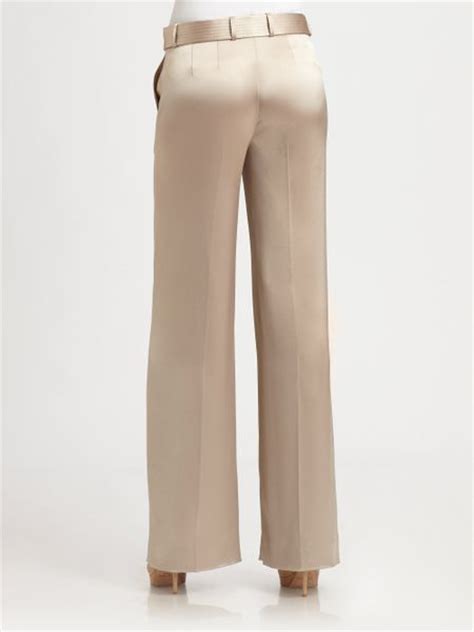 We did not find results for: St. John Satin Pants in Gold | Lyst