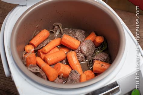 Boeuf aux carottes au multicuiseur Multicuiseur Mijoteuse Pot Roast
