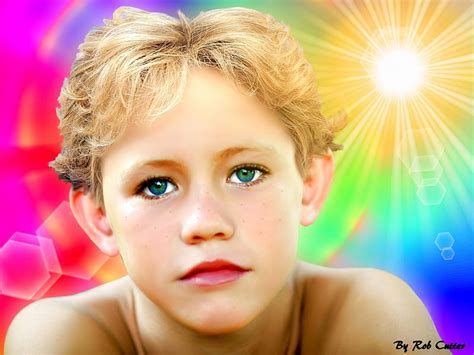 Boy With Blonde Hair And Blue Eyes Boy Blonde Face Child Portrait