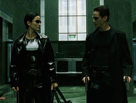 Trinity And Neo In 2022 The Matrix Movie Keanu Reeves Couples Costumes