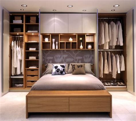 The storage available won't help you that much due to its limited space. small master bedroom storage ideas | Open shelves or ...