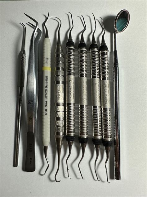 Hu Friedy Gracey Curette Perio Set Health And Nutrition Medical Supplies And Tools On Carousell