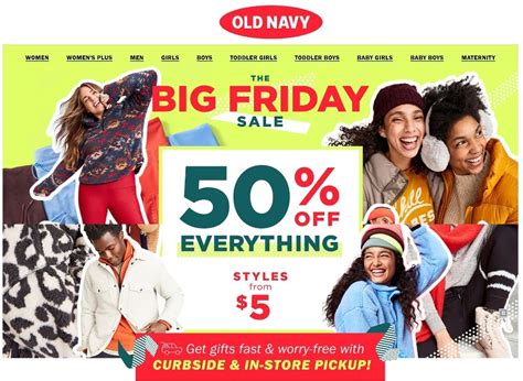 Old Navy Black Friday 2023 Ad And Deals