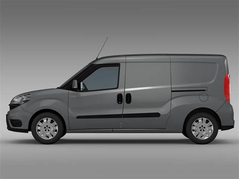 Fiat Doblo Cargo Maxi 263 2015 3d Model Max Obj 3ds Fbx C4d Lwo Lw Lws