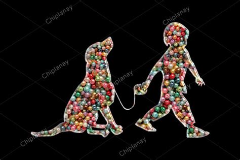 Fabric_embroidery_generator adaptive resolution suitable for animation / games and high quality photorealistic visualization suitable for. Dig Walker Boy Beads Colorful Embroidery Grafik von ...