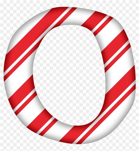Printable Candy Cane Letters