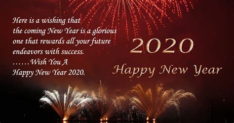 So if you liked it then don't forget to share it with your best friends, lovers. New Year 2020 Wishes Images | Happy new year status, Happy ...