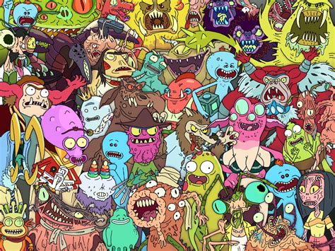 Rick And Morty Characters подборка фото для всех для скачивания