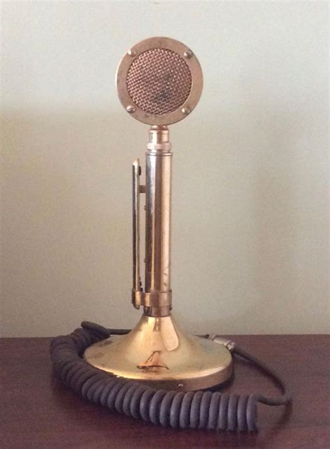 Vintage Astatic D104 Golden Eagle Microphone Microphone Ham Radio