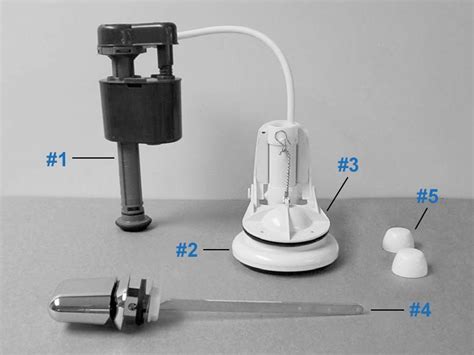 Eljer Canterbury Series Toilet Repair Parts