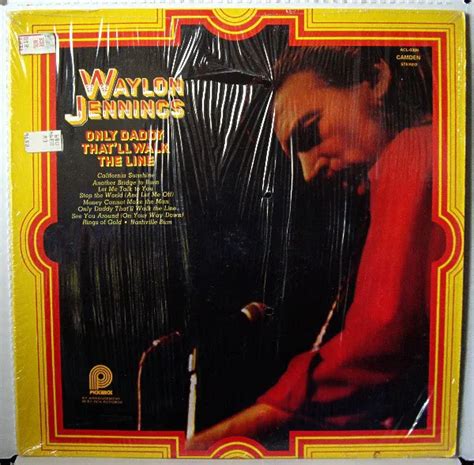 Waylon Jennings Only Daddy Thatll Walk The Line New Vinyl Recor J16265s Eur 1312
