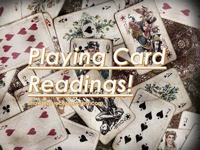 Maybe you would like to learn more about one of these? Playing Card Readings by Jesse Lewis : Lybrary.com