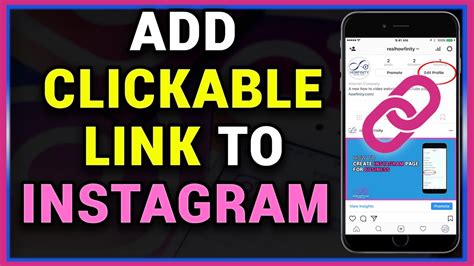 How To Add A Clickable Link To Instagram Bio Youtube