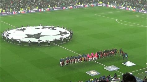Real Madrid Psg Champions League Anthem Youtube