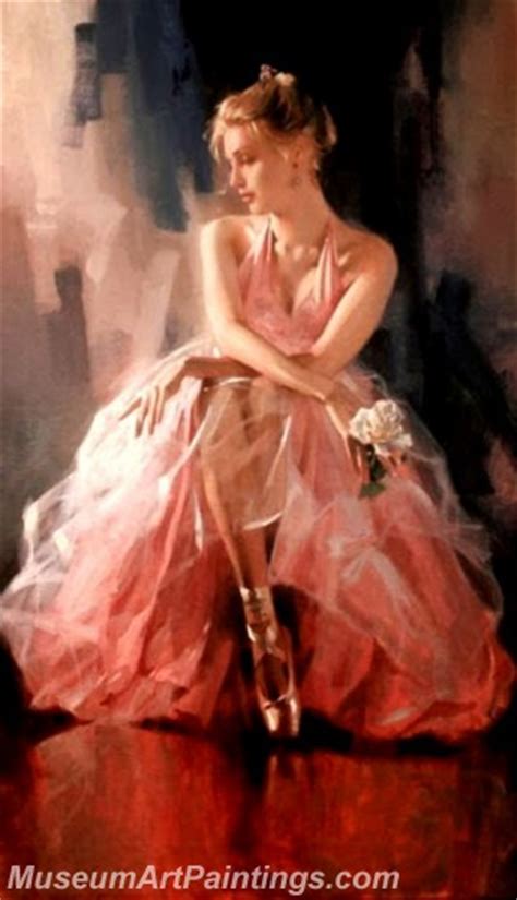 Ballet Oil Painting On Canvas Mb022