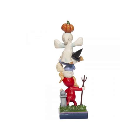 Disney Traditions Halloween Stacked Huey Dewey And Louie Figurine
