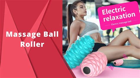 Electric Muscle Fascia Relaxing Fitness Yoga Fatigue Relieve Massage