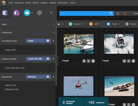 Un dam permet de retrouver et consulter facilement des médias parmi un grand volume d'images, de vidéos et de documents de toutes sortes. Screenshots | Phraseanet - Open Source Digital Asset ...