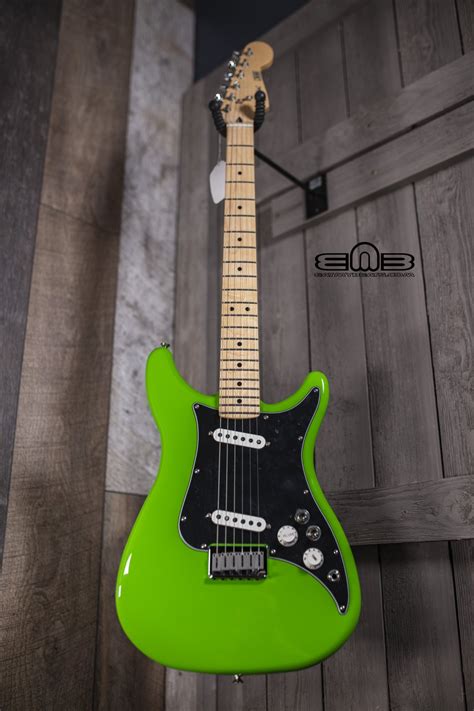 Fender Player Lead Ii Maple Fingerboard Neon Green Electric Guitar