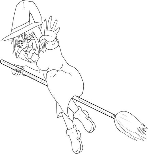 The Evil Witch Coloring Page Download Print Or Color Online For Free