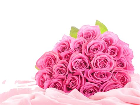 Download Pink Roses Flowers Bouquet Clipart Hq Png Image Freepngimg