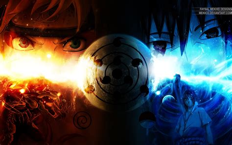 Two anime character illustration, Naruto Shippuuden, anime, Uzumaki Naruto, Rinnegan HD ...