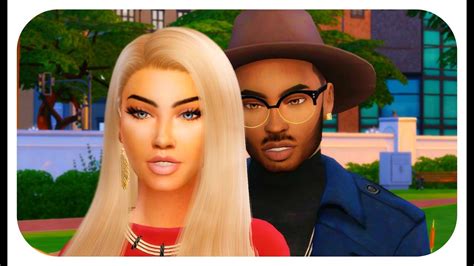 The Sims 4 L Cas Create A Sim Interracial Couple Lovewins Youtube