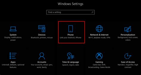 How To Link Your Android Or Ios Device To Windows 10