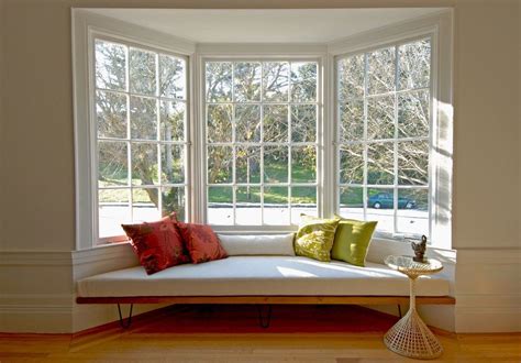 This bay is wood effect upvc round bay window, see how the shutters bay window shutters look fantastic, but not everyone knows what they look like from the inside or how the panels actually open. Hairpin legs living room midcentury with outdoor chairs ...