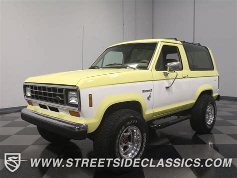 1988 Ford Bronco Ii Classic Cars For Sale Streetside Classics