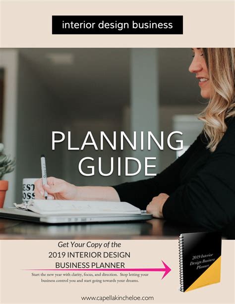 2019 Interior Design Business Planner — Capella Kincheloe Business