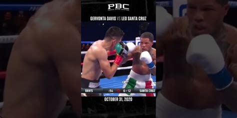 Two Years Ago Gervonta Davis Stops Leo Santa Cruz With Frightening Left Uppercut Boxing News