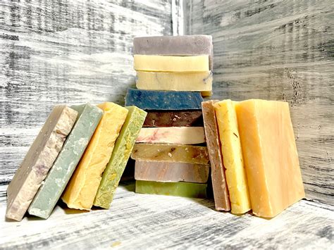 Soap Samples Assorted Soap Bars Handmade Natural Soap Soap Etsy