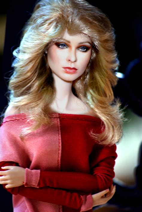 Farrah Fawcett Barbie Repainted And Restyled By Artist Noel Cruz Of Ncruz Com For