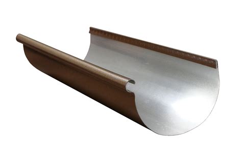 Half Round Designer Copper Aluminum Gutter - Half Round Gutters
