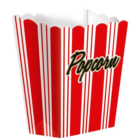 Paper Popcorn Boxes Large Big W