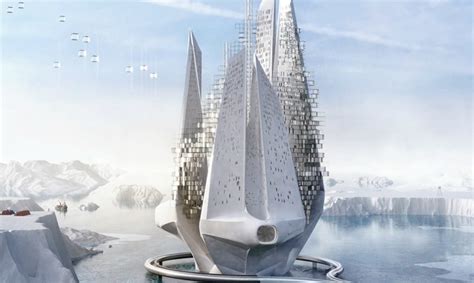 Futuristic Floating Skyscraper Heals The Effects Of Climate Change