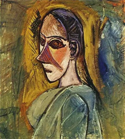 Pablo Picasso — Bust Of A Woman Study For Les Demoiselles D Avinye 1907