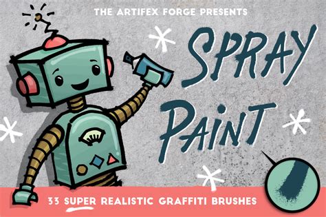 Spray Paint Brushes For Adobe Illustrator By The Artifex Forge Hug A