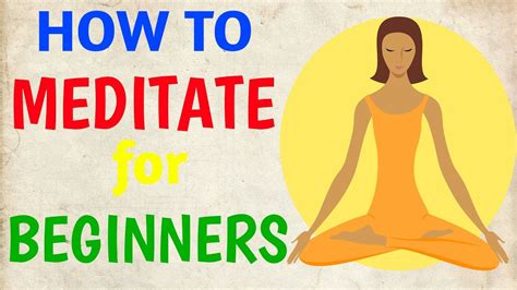 How To Meditate For Beginners Easy And Simple Steps Youtube