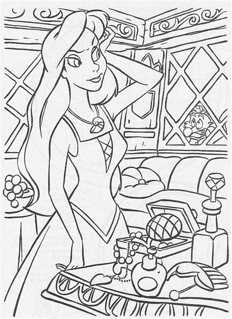 A sketch of king triton and ariel from what looks like the scene where he finds that she went to the. The Little Mermaid Color Gallery: Coloring Images, Avatars ...