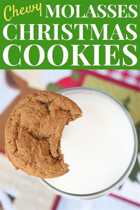 The cookies have crisp edges, chewy middles, and delicious spiced molasses, of course! Chewy Molasses Cookies | Recipe | Yummy food dessert ...
