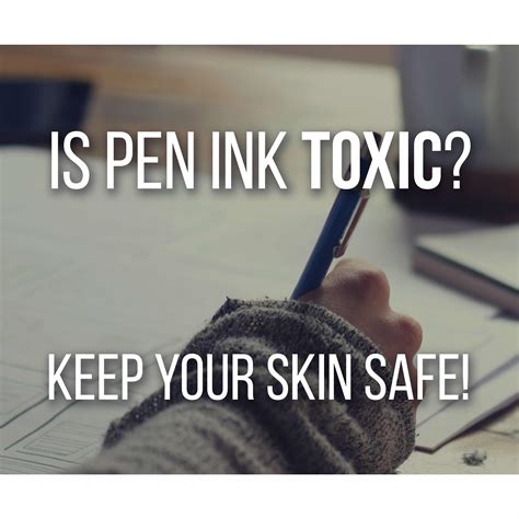 Can Pen Ink Damage Your Skin? Risks Of Writing On Skin - Don Corgi