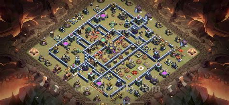 Best War Base Th14 With Link Anti Everything Town Hall Level 14 Cwl