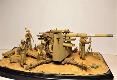 Maquettes Jouets Et Jeux Tamiya 35283 German 88mm Gun Flak 36 North