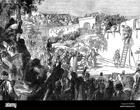 The Execution Of Druze During The 1860 Mount Lebanon Civil War Also